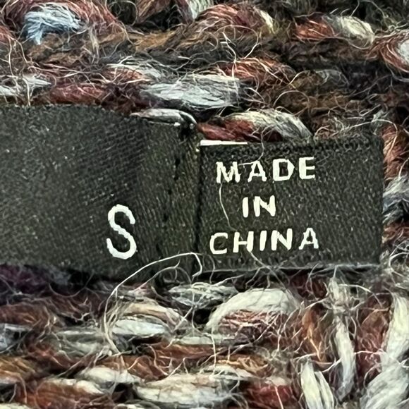 prAna Brown Open-Front Long Cardigan Sweater SM - Picture 4 of 8